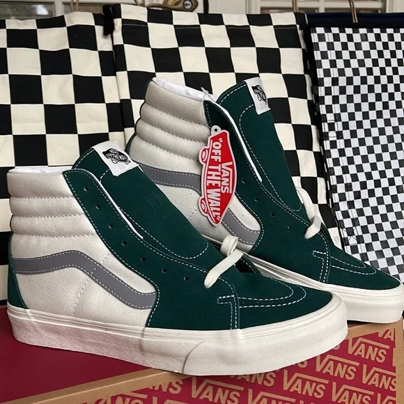 Vans Men’s Sk8-Hi Retro Sport Bistro Green Men’s sneakers - Picture 6 of 16